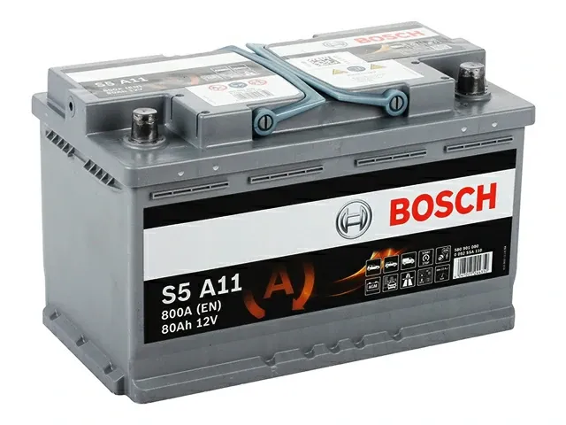 Аккумулятор Bosch S5 A11 (580 901 080) 80Ah AGM