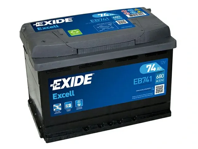 Аккумулятор Exide Excell EB741 74Ah