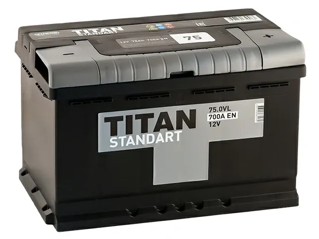 Аккумулятор Titan Standart 75Ah О.П