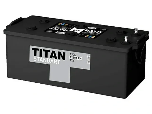 Аккумулятор Titan Standart 190Ah П.П