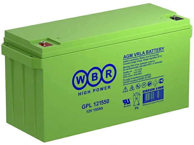 Аккумулятор WBR GPL 121550