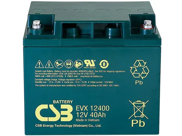 Аккумулятор CSB EVX 12400