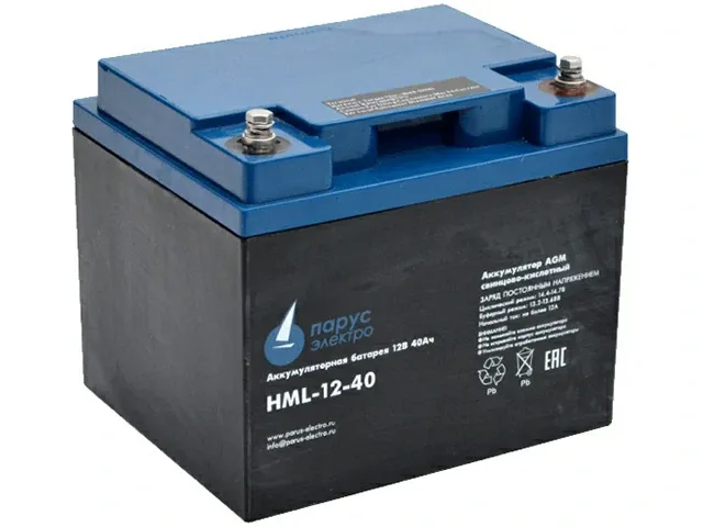 Аккумулятор Парус Электро HML-12-40