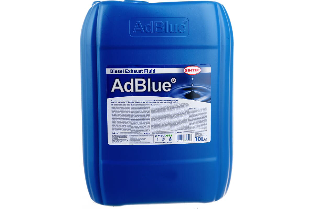 Реагент (мочевина) SINTEC AdBlue (10 л)