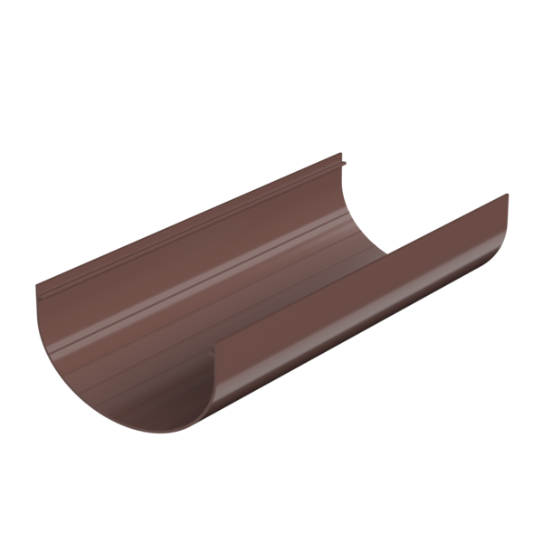 Желоб водосточный ТН ОПТИМА коричневый (3м) ТЕХНОНИКОЛЬ