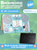 Бизиборд "Мастерская бизибордов Развивайка" двухсторонний Стандарт 40х60 см со светом мятный #1